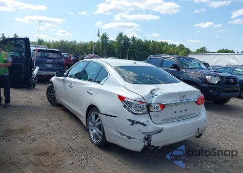 2016 Infiniti Q50 2.0T Premium из США, поврежденный, VIN JN1CV7AR9GM251111